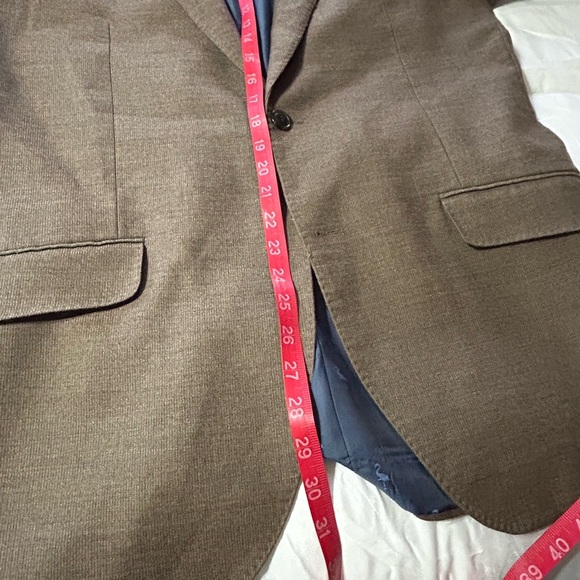 Tailorbyrd Collection | Men's Wool Blazer Size 44L Super 110’s Sportcoat - Picture 4 of 9